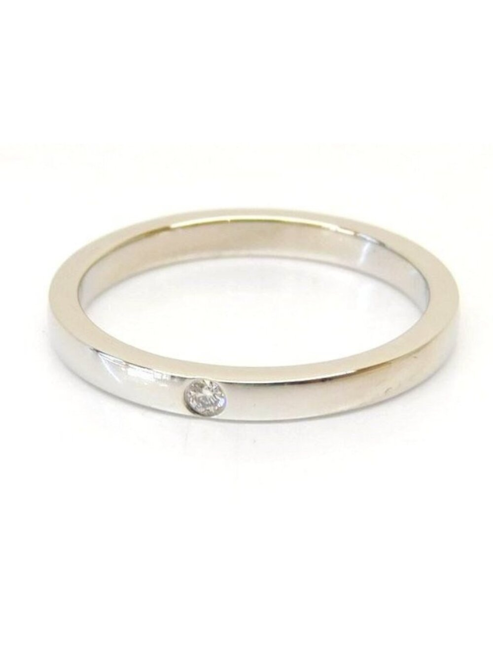 Cartier Platinum Diamond Wedding Ring